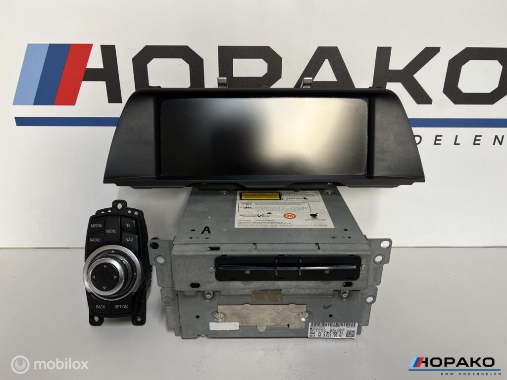Navigatie set GROOT BMW 5-serie F10 ('10-'13) 923915501, Gebruikt, Ophalen of Verzenden, BMW, BMW