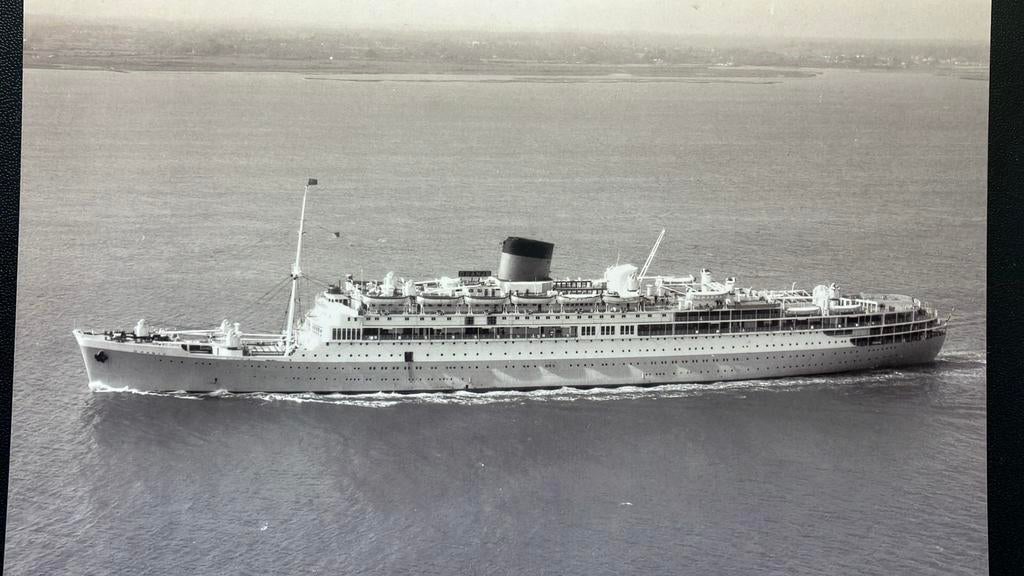 ORANJE   SMN  NSM NDSM na verbouwing dus '59-'64, Ophalen of Verzenden, Zo goed als nieuw, Kaart, Foto of Prent