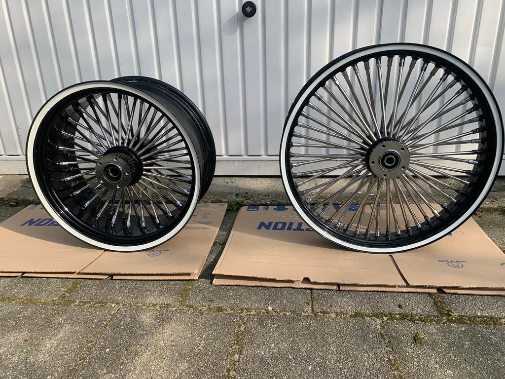 fat daddy spoke spaakvelgen set voor Harley-Davidson, Ophalen, Gebruikt
