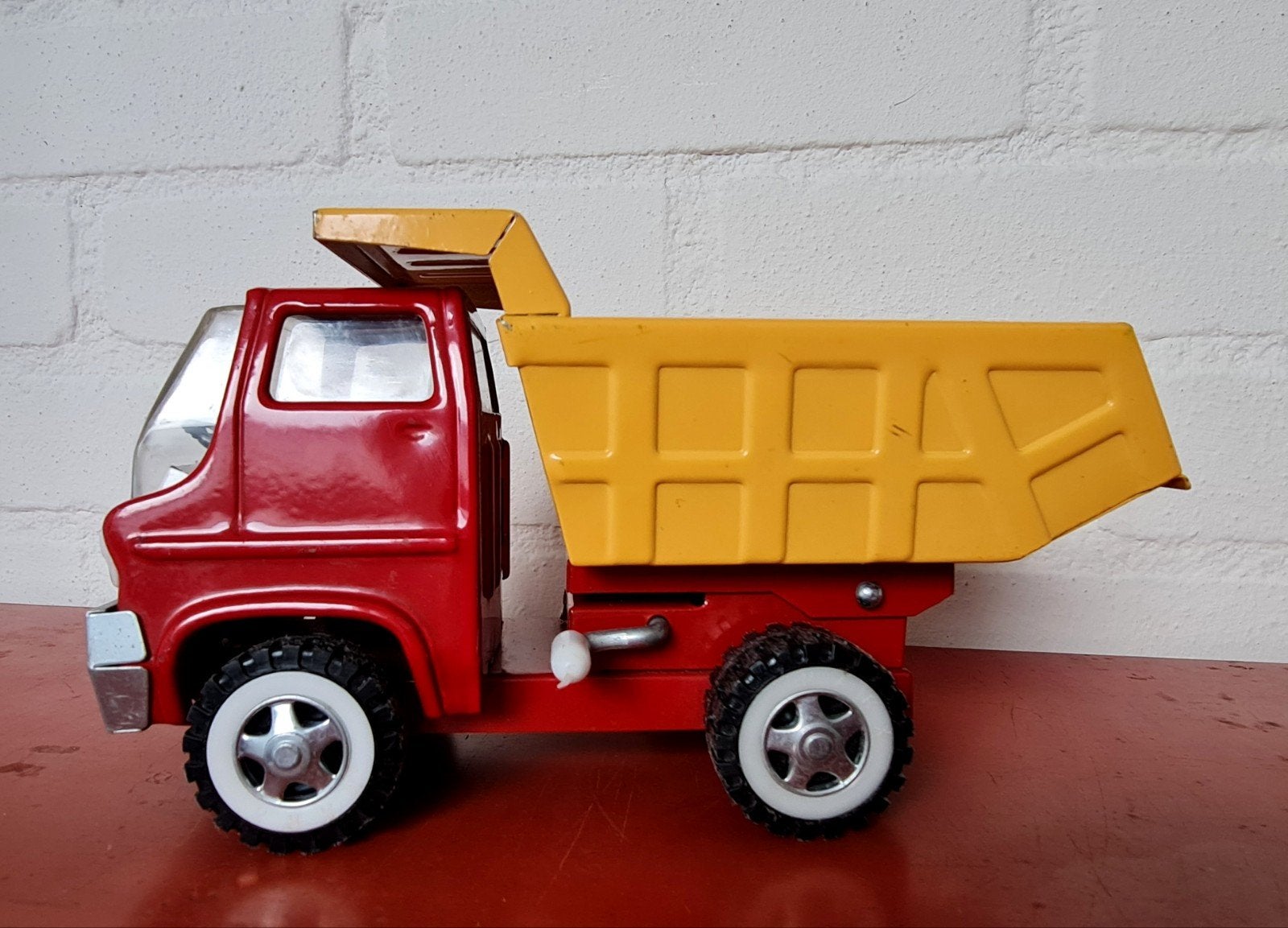 Marx Toys kiepwagen tipper zandwagen uit 1968 mooie staat, Ophalen, Gebruikt, Tractor of Landbouw, Overige merken