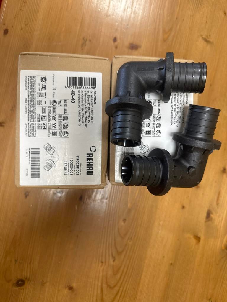 REHAU RAUTITAN PX 90 Bocht 40-40, Overige materialen, Bochten, Nieuw, Ophalen of Verzenden