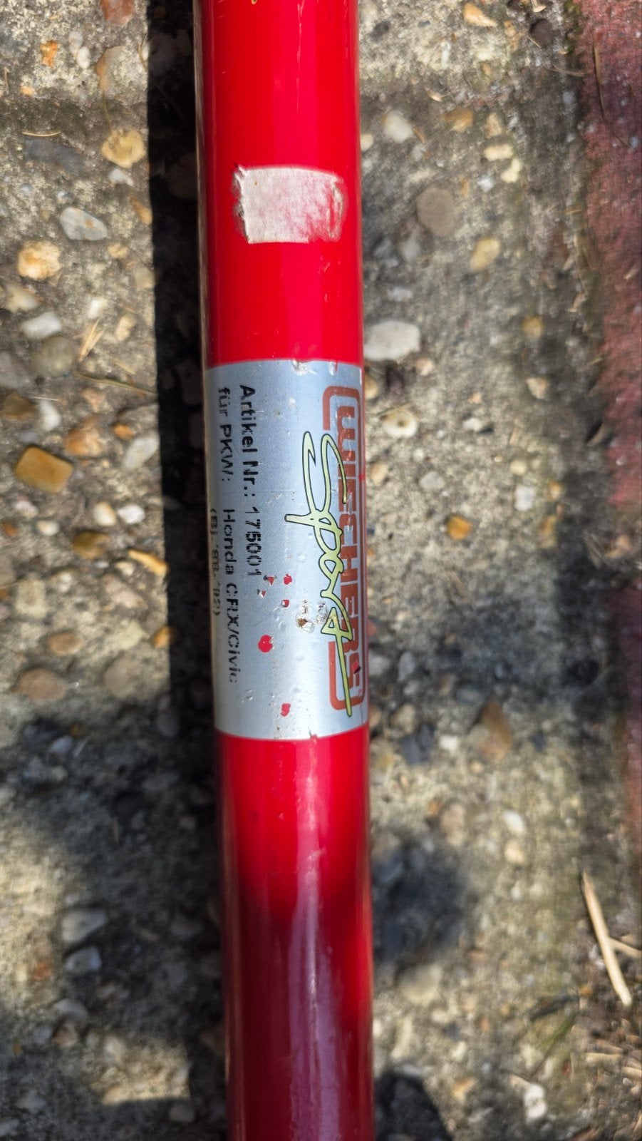 Wiechers Sport veerpootbrug Honda Civic/CRX (1988-1992), Ophalen of Verzenden, Gebruikt, Honda