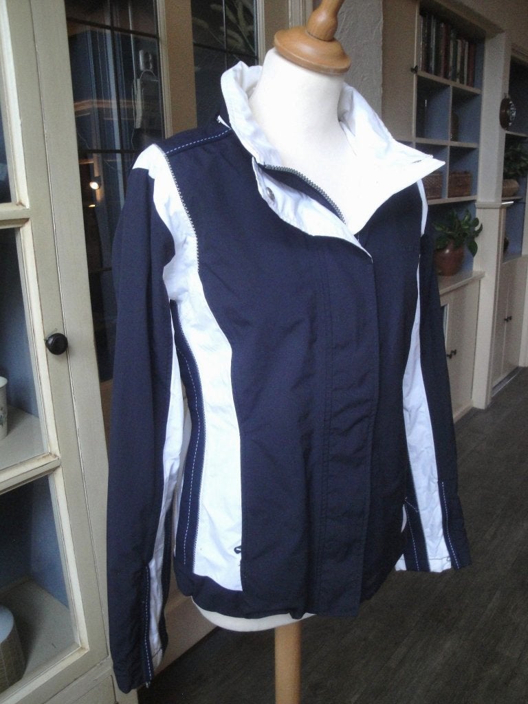 Blauw/wit windjack GAASTRA maat M, Kleding | Dames, Jassen | Winter, Maat 38/40 (M), Gaastra, Blauw, Ophalen of Verzenden