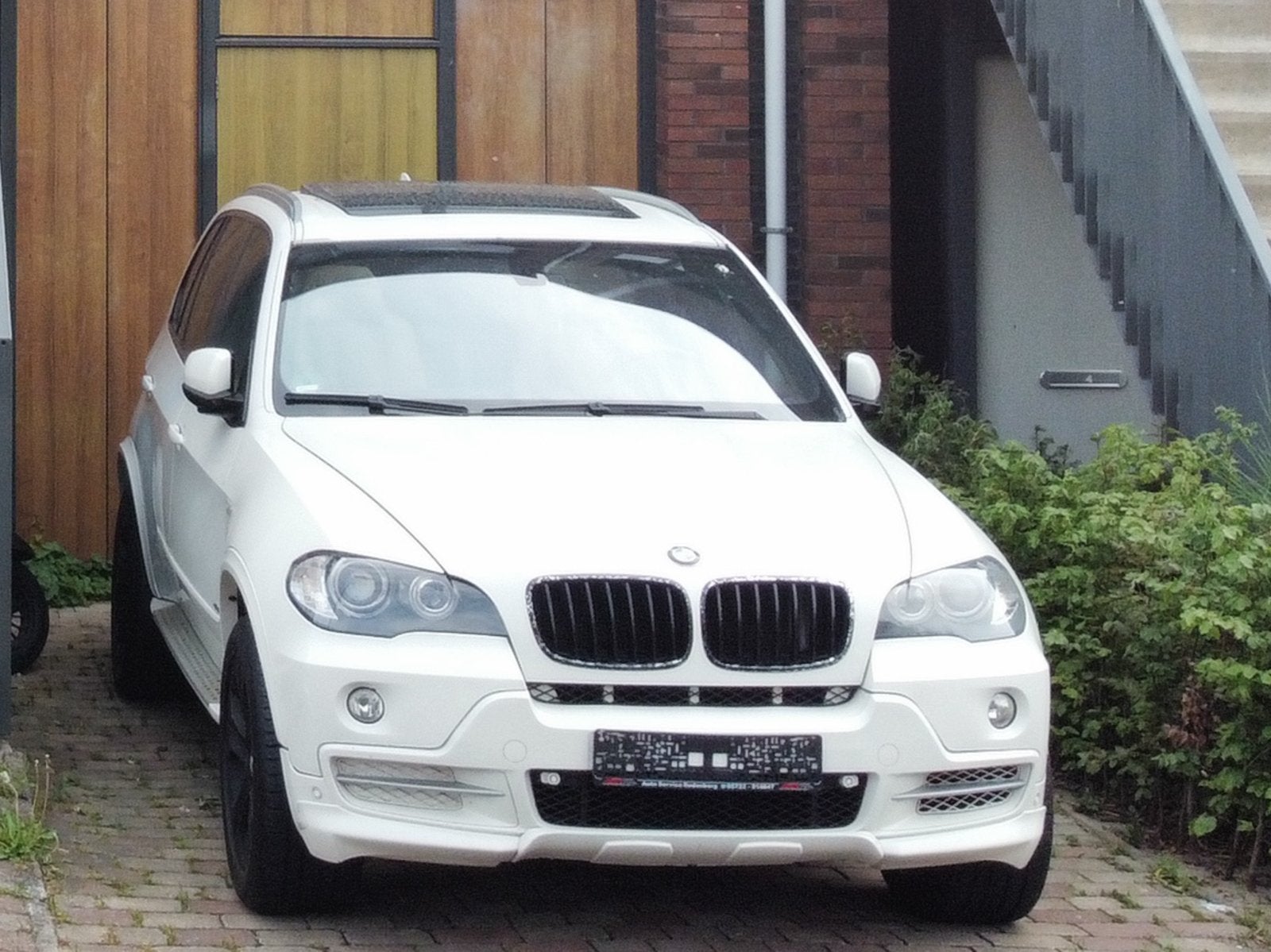 BMW X5 4.8i V8 Benzine / LPG – Projectauto – € 6.000, Auto's, 138 €/maand, 4799 cc, Leder, Bedrijf