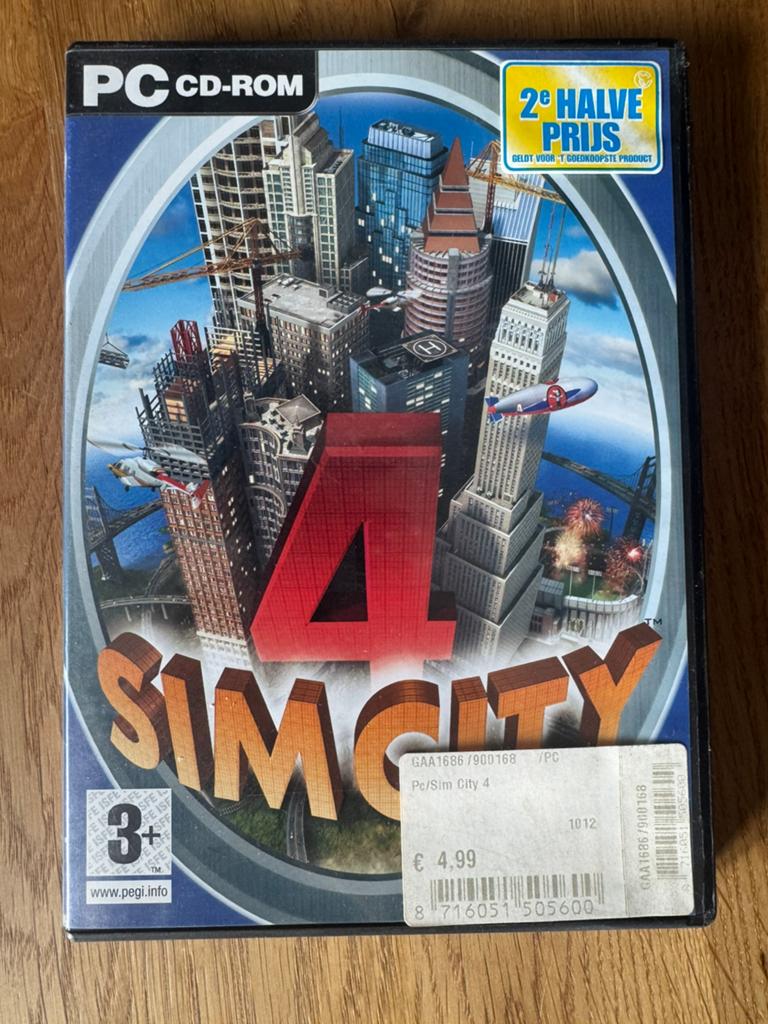 Sim city 4, Ophalen, 1 speler, Zo goed als nieuw, Vanaf 3 jaar