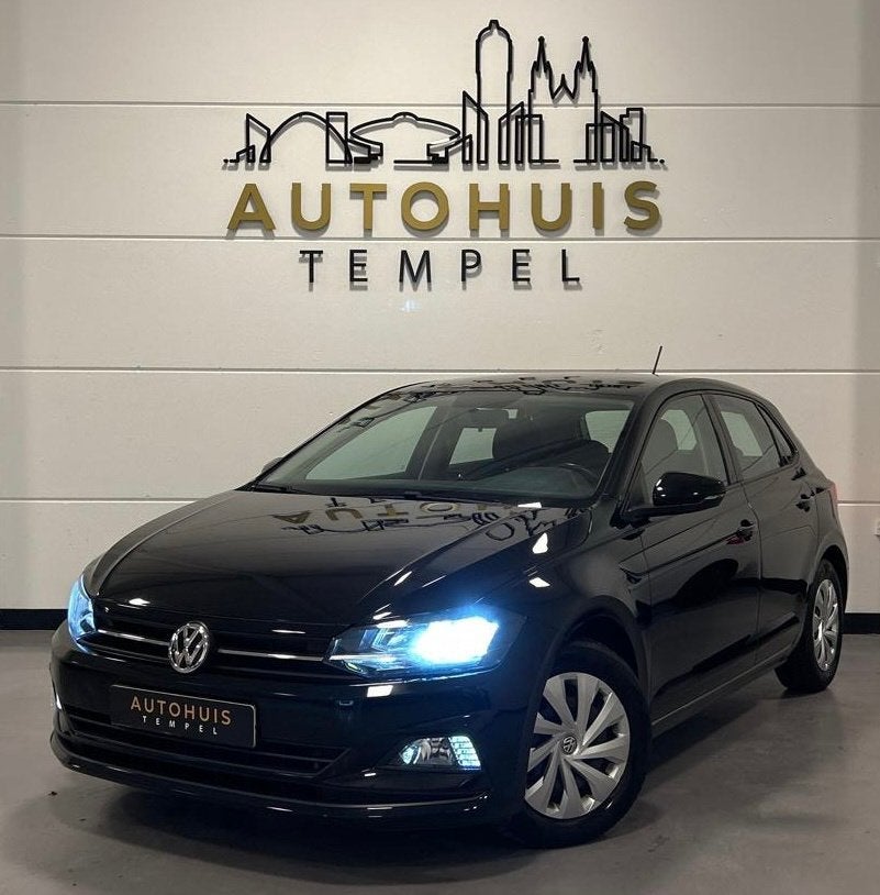 Volkswagen Polo 1.0 TSI Comfortline Nap Airco Cruise Bluetoo, Voorwielaandrijving, Stof, Zwart, Origineel Nederlands