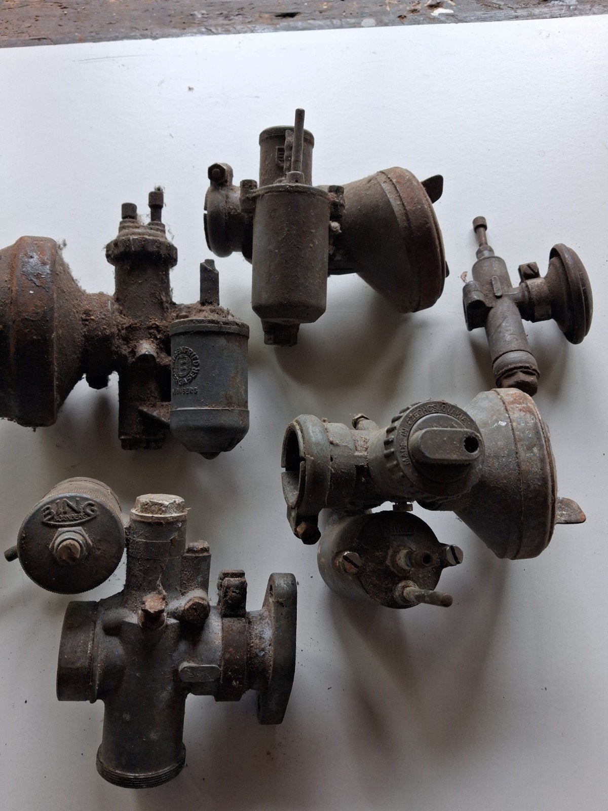 motor carburateurs diverse, Ophalen, Gebruikt