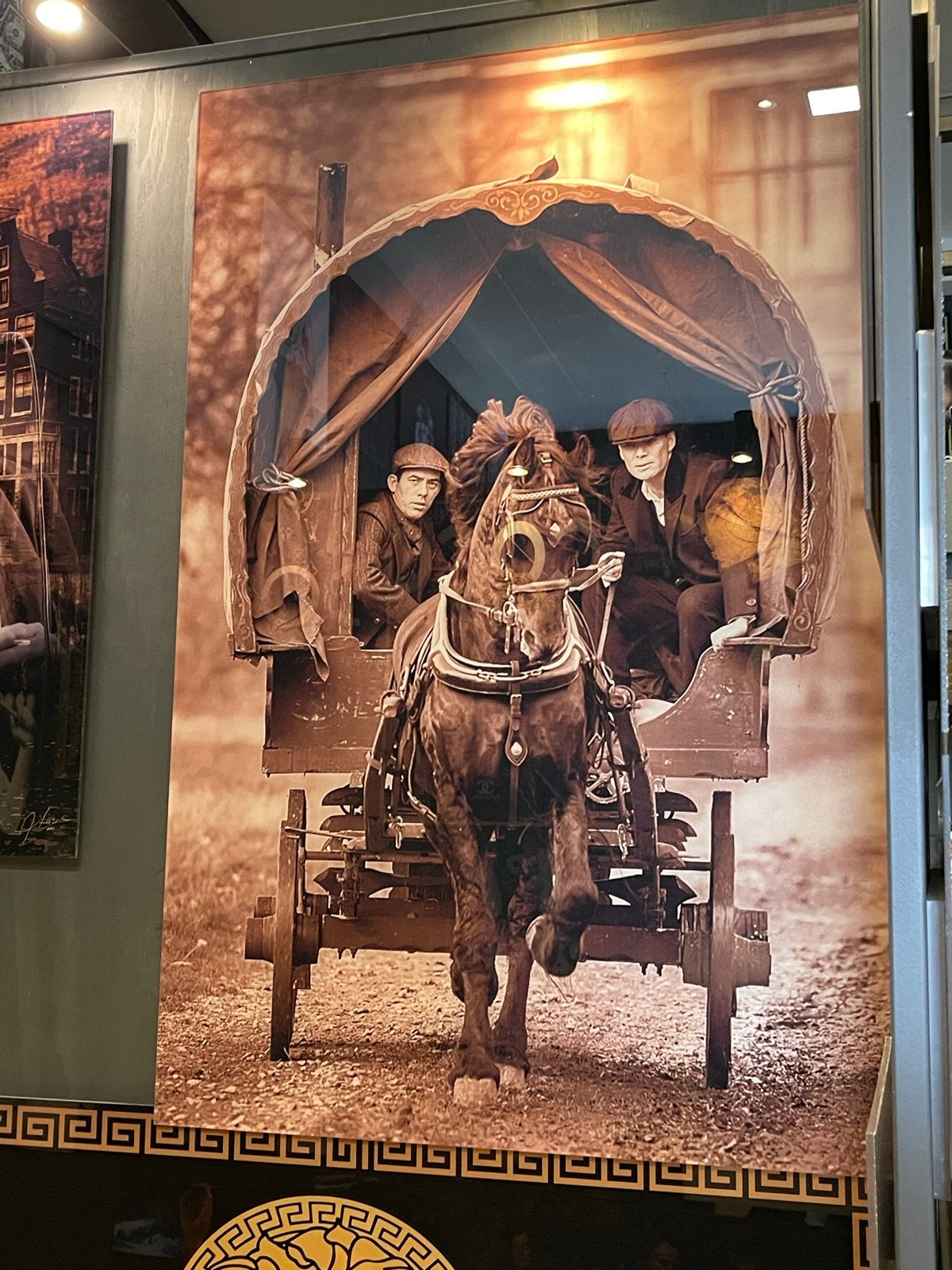 Plexiglas kunstwerk 120x80 cm - Peaky Blinders, Ophalen of Verzenden