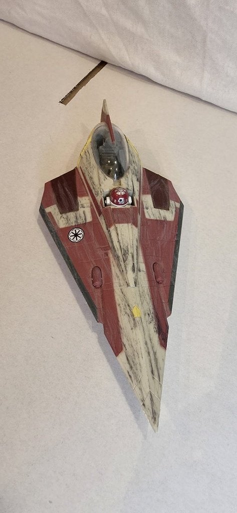 Star Wars Obi Wan Kenobi Jedi Starfighter, Verzamelen, Ophalen of Verzenden, Gebruikt, Overige typen