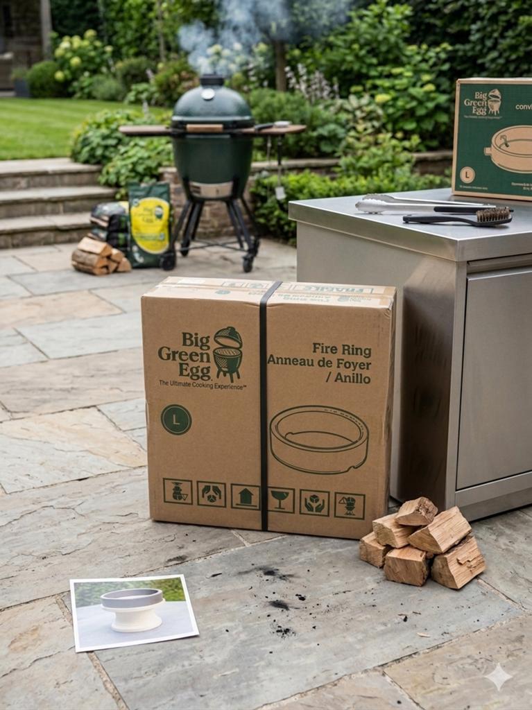 Nieuwe Big Green Egg Fire Ring L - Origineel & Ongebruikt, Ophalen of Verzenden, Nieuw