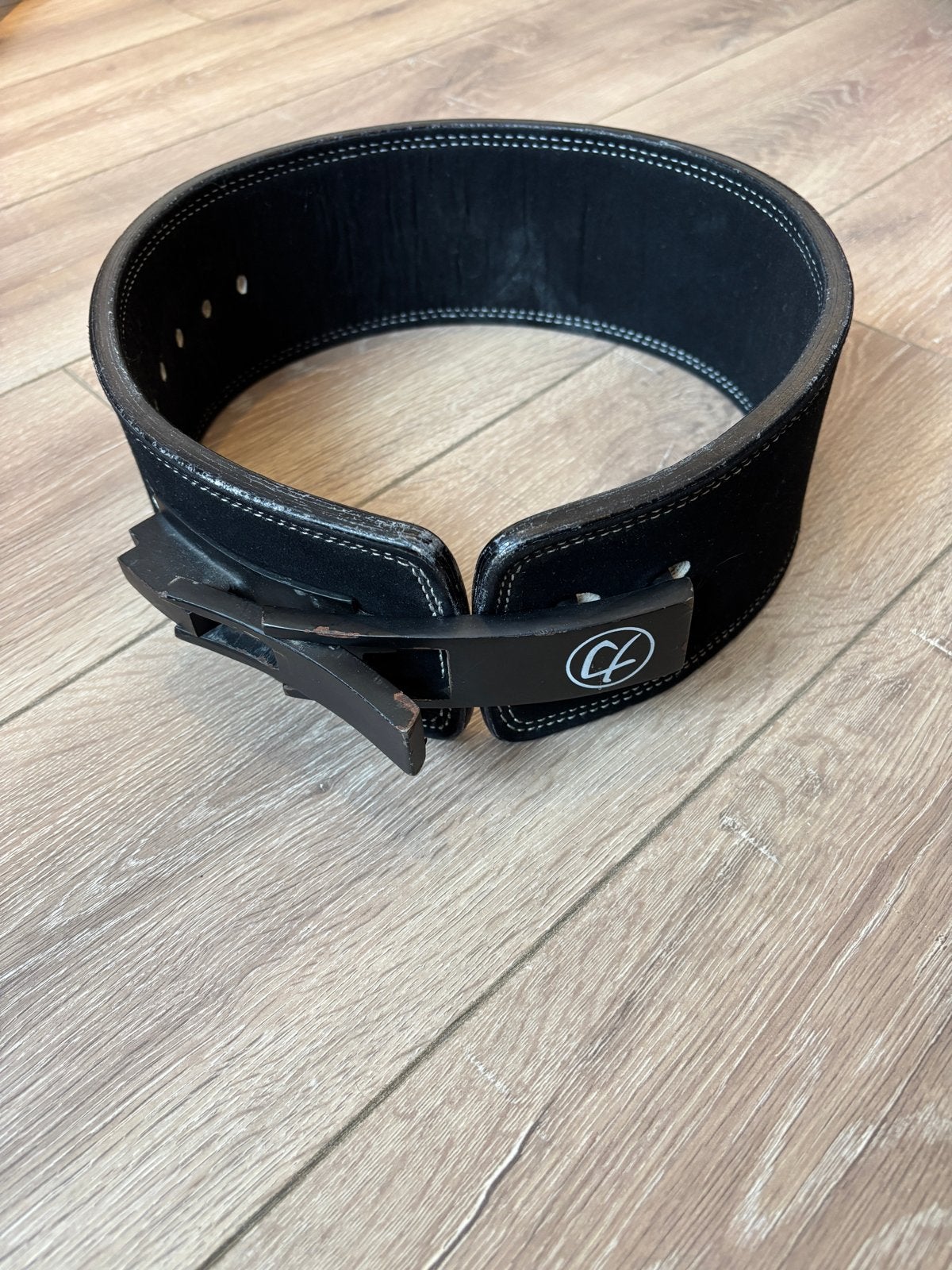 Strength Shop 10mm Lever Belt XS - Powerlifting, Sport en Fitness, Ophalen of Verzenden, Gebruikt, Rug, Halterriem