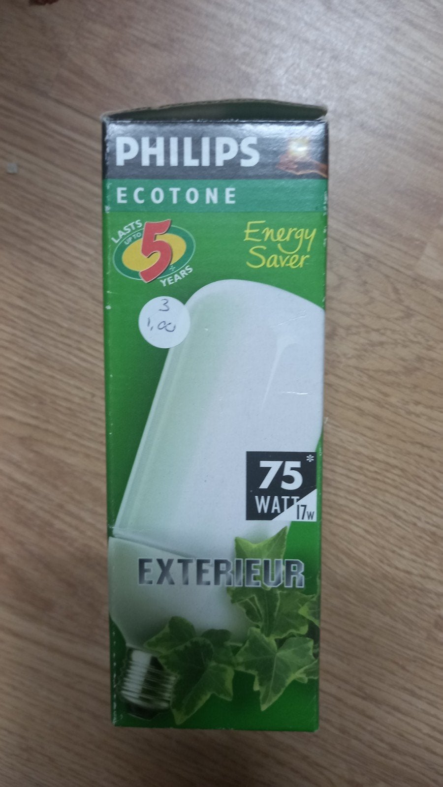 Nieuwe Philips Ecotone Spaarlamp 75W, Philips, 60 watt of meer, Nieuw, Ophalen of Verzenden
