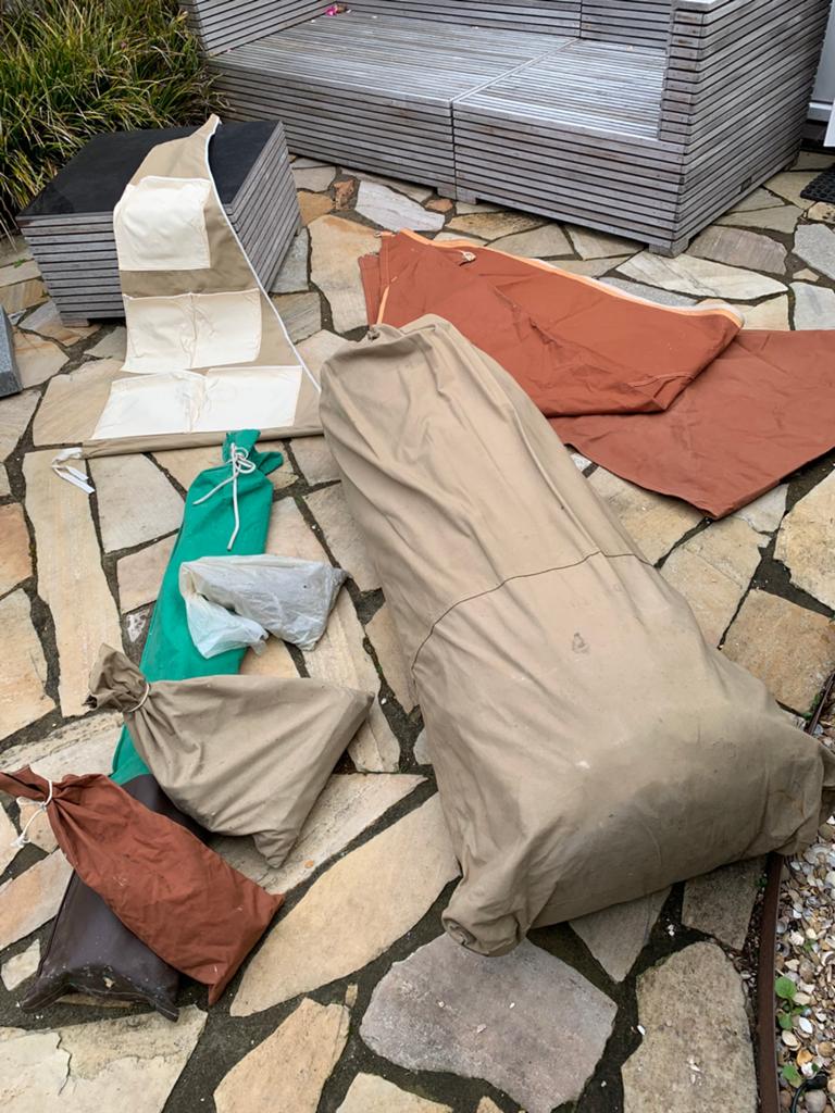 Te Koop piramide tent Randstad Bunzing, Caravans en Kamperen, Tenten, Ophalen, Gebruikt, Tot en met 5