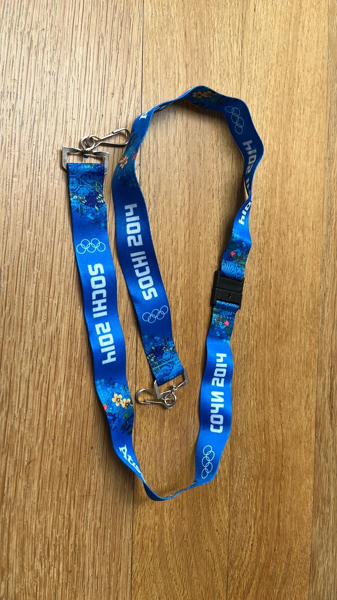 Keycord lanyard atos sochi 2014, Ophalen of Verzenden, Nieuw, Sport
