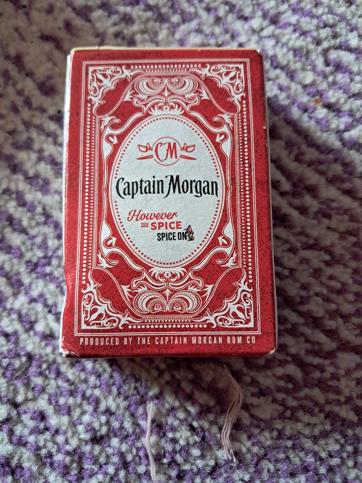 Captain Morgan speelkaarten - Nieuw in verpakking, Hobby en Vrije tijd, Ophalen of Verzenden, Nieuw