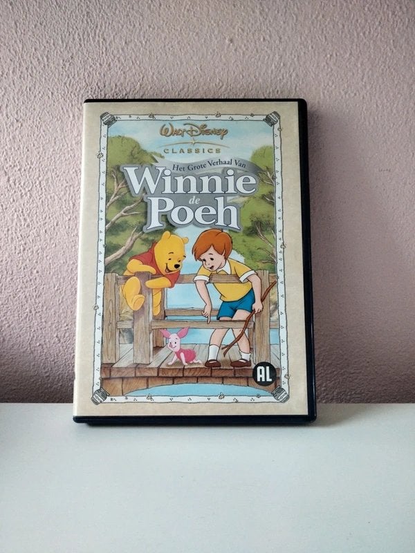 Disney dvd - Het grote verhaal van Winnie de poeh, Cd's en Dvd's, Dvd's | Tekenfilms en Animatie, Zo goed als nieuw, Europees