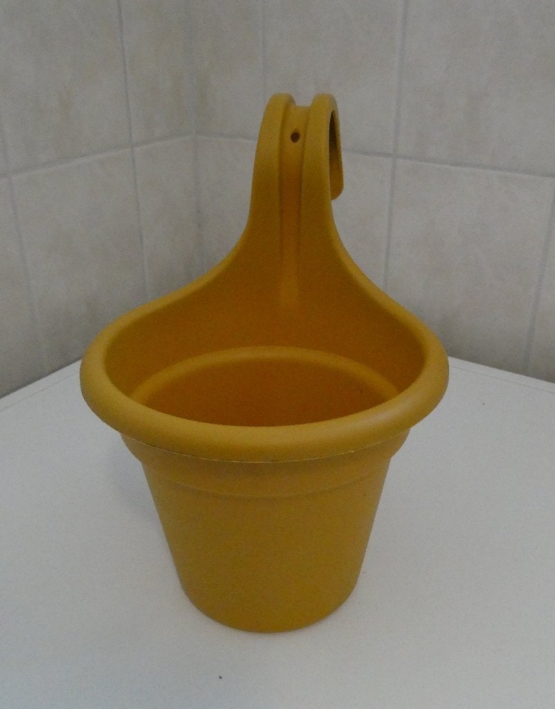 Hangpot Kunststof, Tuin en Terras, Ophalen, Kunststof, Gebruikt, Rond