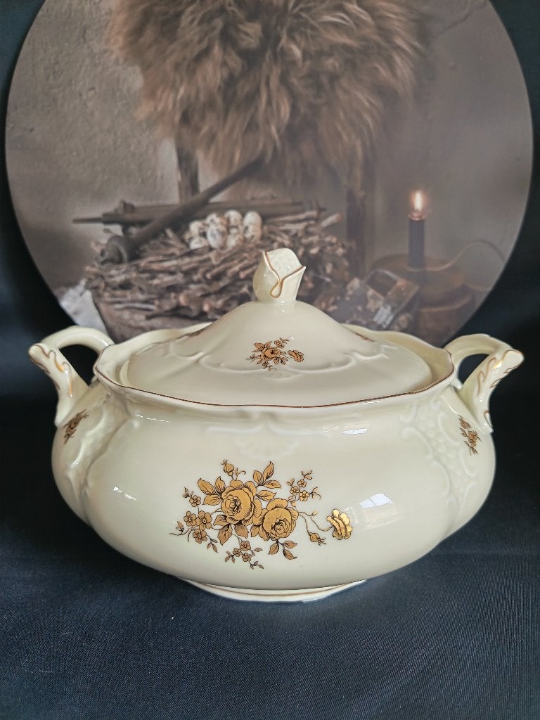 Antieke soepterrine Mosa Maastricht 1940- 1950, Ophalen of Verzenden