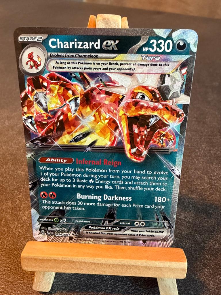 Charizard Ex 54/091 Pokémon Paldean Fates, Ophalen of Verzenden, Zo goed als nieuw