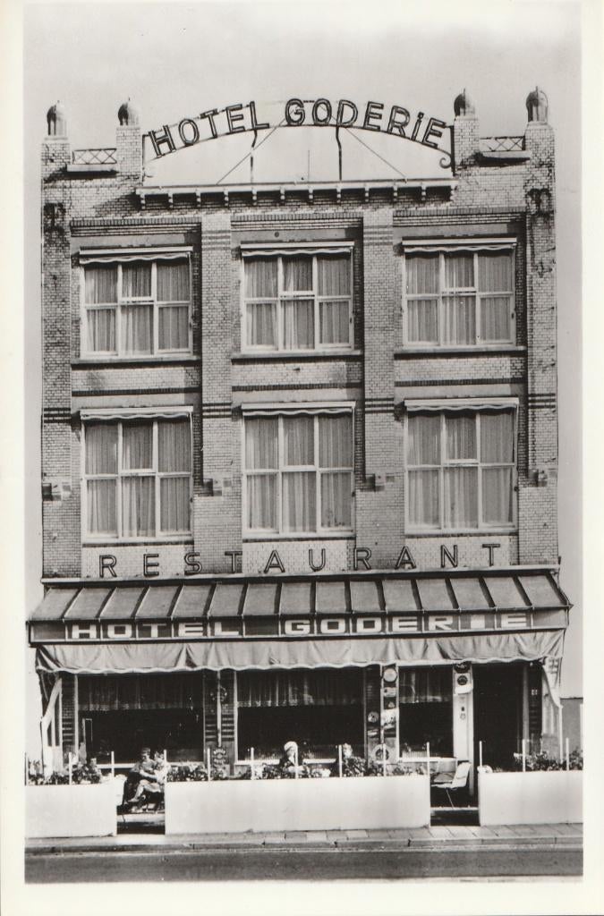 Roosendaal, Hotel cafe restaurant "GODERIE"., Verzenden, 1960 tot 1980, Ongelopen, Noord-Brabant
