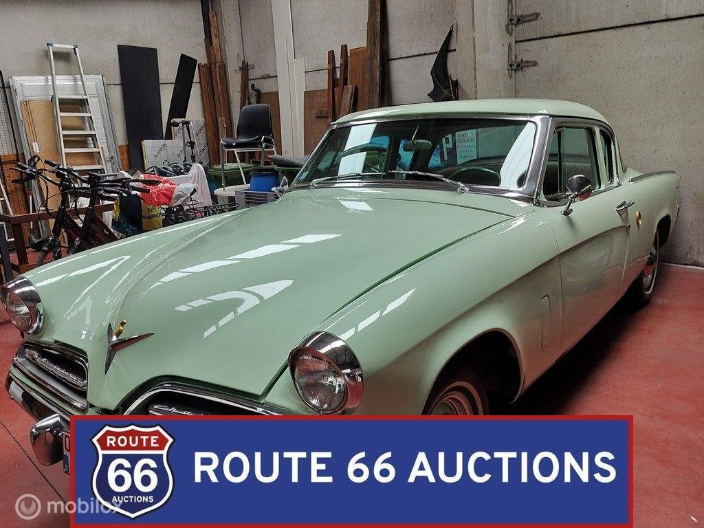 Studebaker Champion | 1953 | Route 66 Auctions, Overige merken, Overige carrosserieën, Zwart, Bedrijf