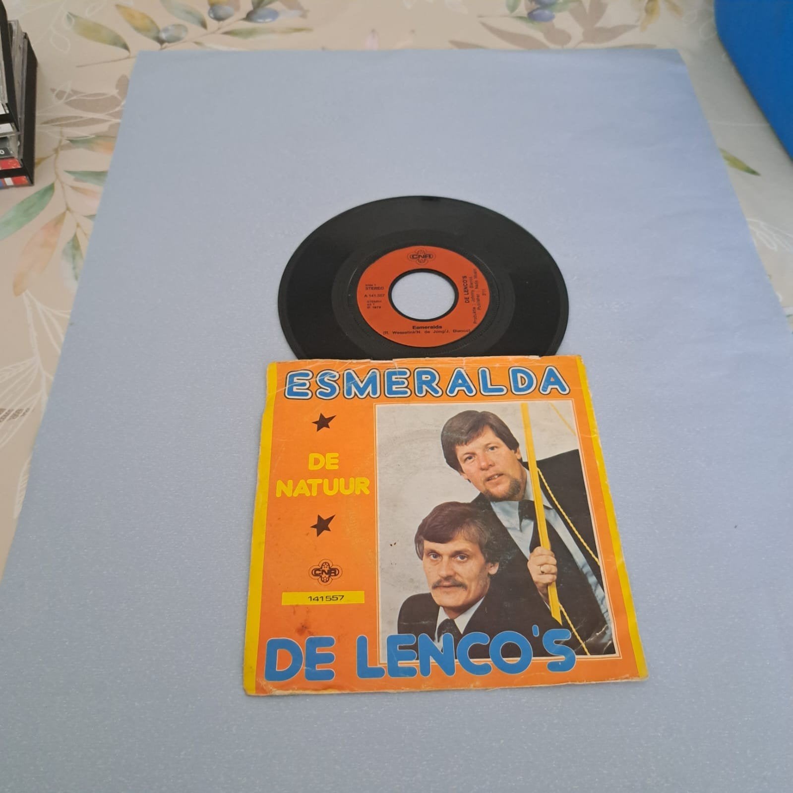 De Lenco's - Esmeralda / De Natuur (Single), Fotohoes, Ophalen, Gebruikt, Nederlandstalig