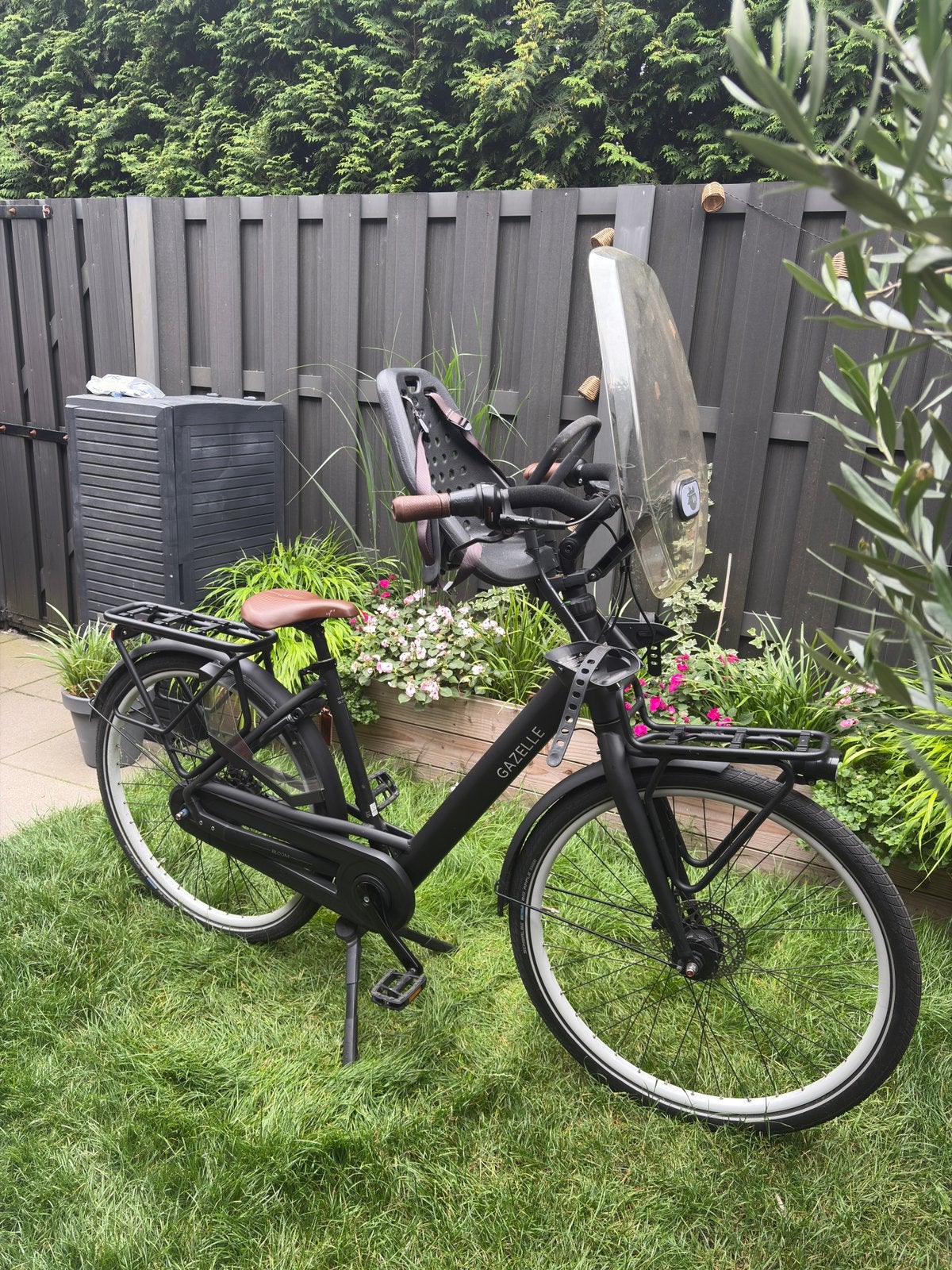 Gazelle bloom c7 moederfiets 2023, Ophalen, Gebruikt, 47 tot 50 cm, Dubbele standaard