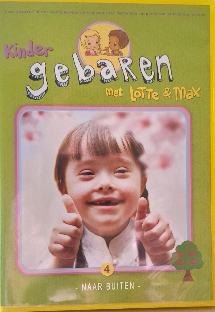 Kinder Gebaren Met Lotte & Max DEEL 4: Naar Buiten Krasvrij, Alle leeftijden, Zo goed als nieuw, Box/collectie, Educatief