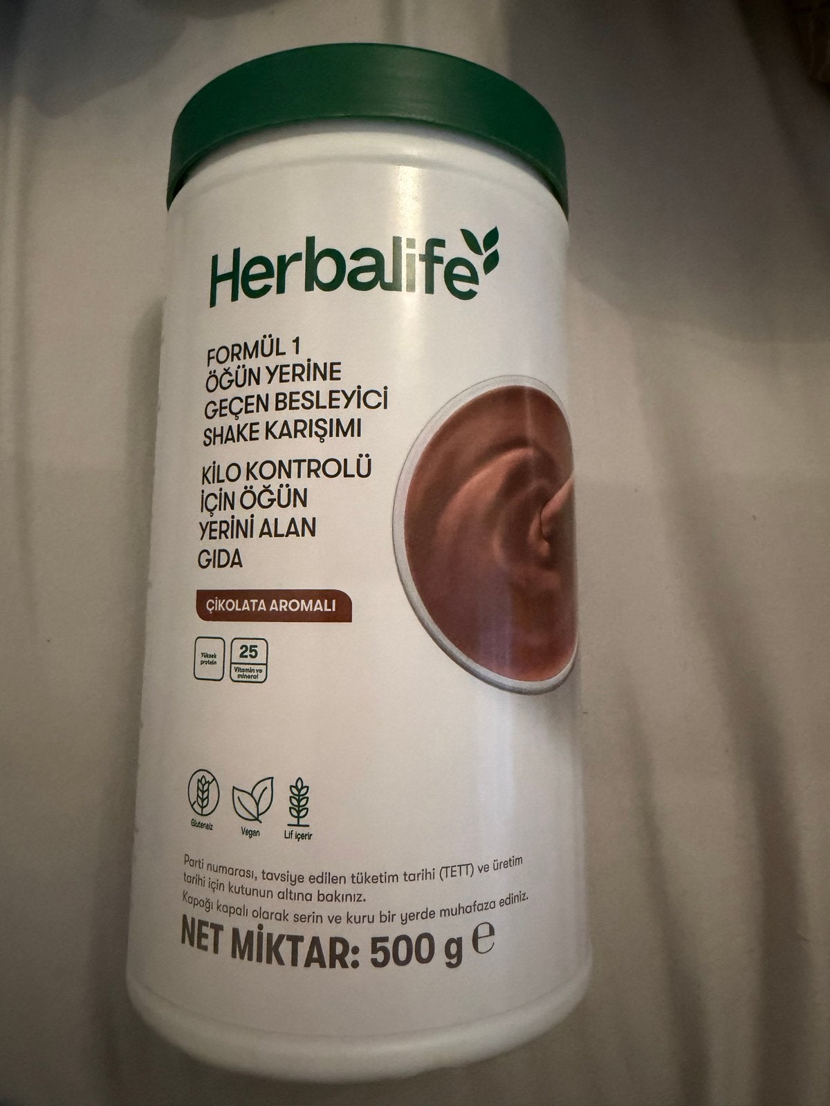 Herbalife Formule 1 Chocolade Maaltijdvervanger 500g, Ophalen of Verzenden, Nieuw, Poeder of Drank