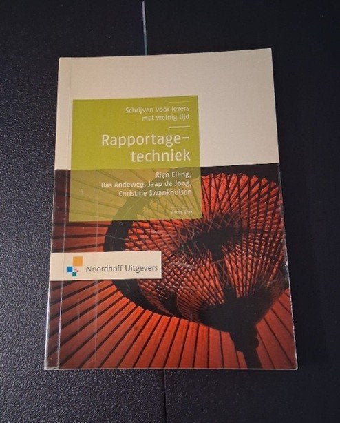 Rapportagetechniek, Boeken, HBO, Noordhoff Uitgevers, Beta, Ophalen