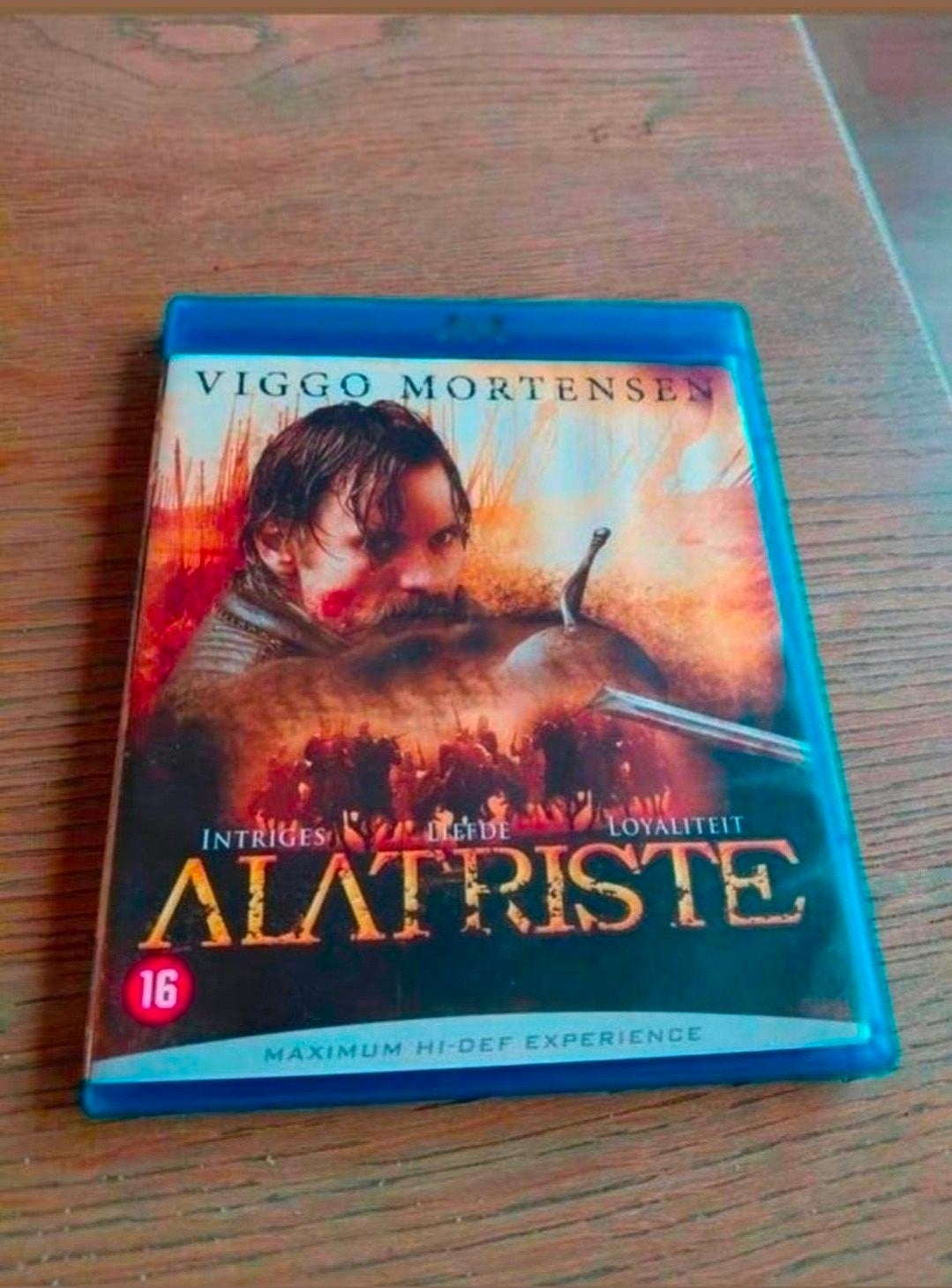 Alatriste Blu-ray. Viggo Mortensen uit Lord of the Rings., Cd's en Dvd's, Avontuur, Film, Ophalen of Verzenden, Zo goed als nieuw