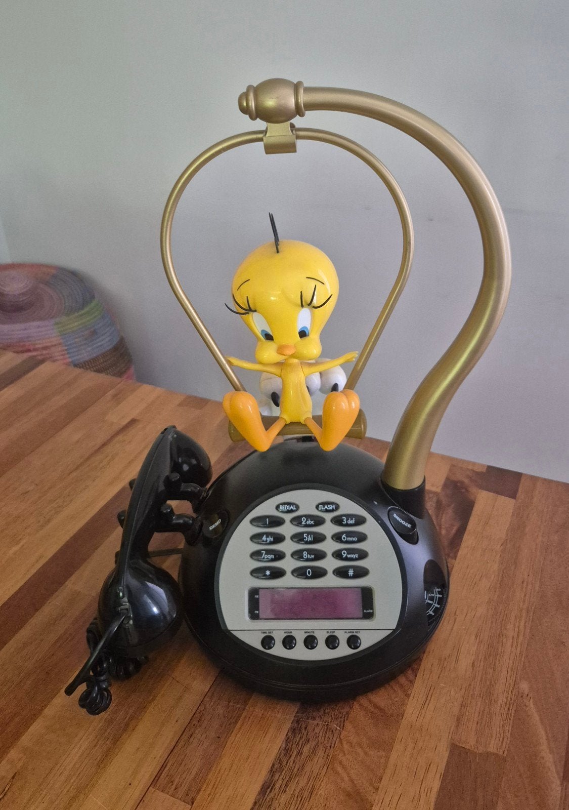 Vintage Looney Tunes Tweety Telefoon, Ophalen of Verzenden, Gebruikt
