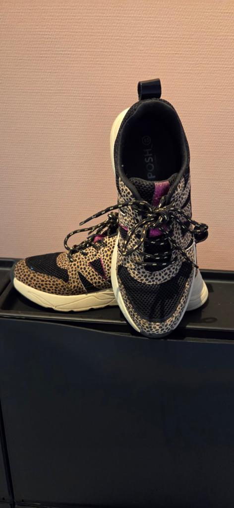Posh by Poelman maat 40, Poelman, Bruin, Ophalen of Verzenden, Sneakers of Gympen