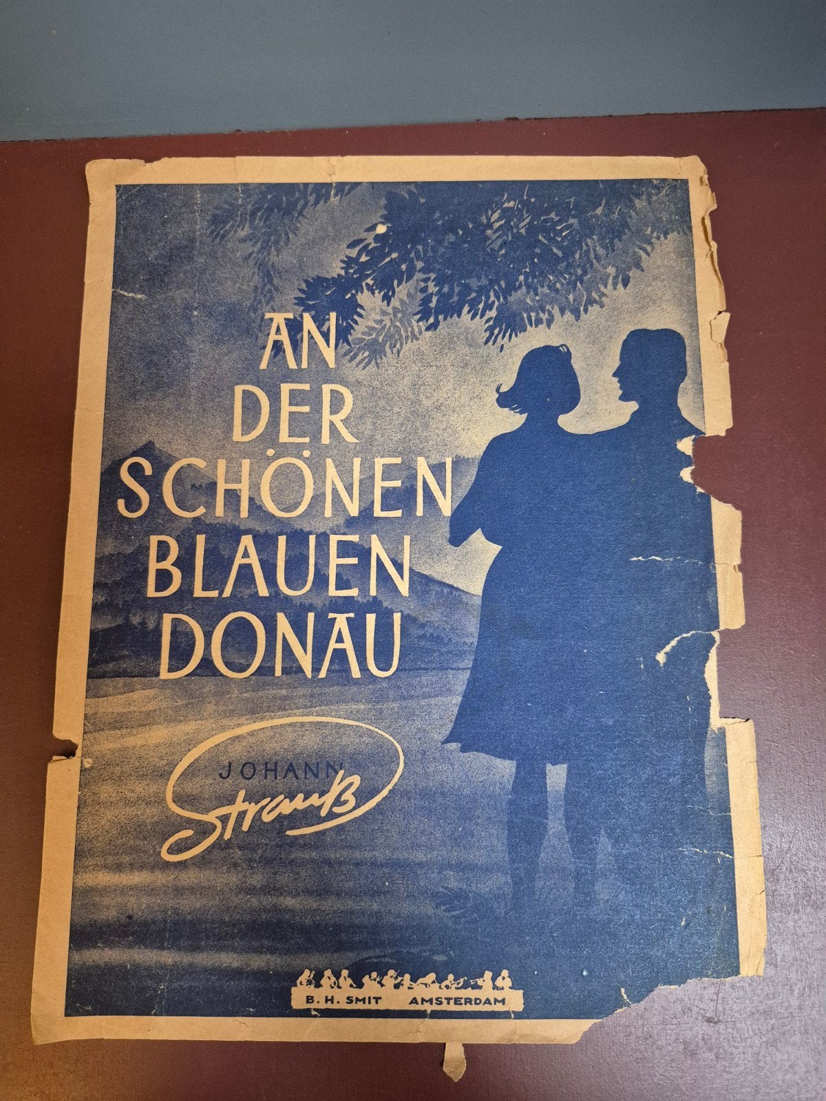 An der schönen blauen Donau - Johann Straus, Ophalen of Verzenden