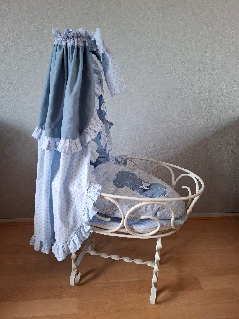 Poppenwieg, handgemaakt voor bv babypop, Kinderen en Baby's, Speelgoed | Poppen, Ophalen, Gebruikt, Babypop