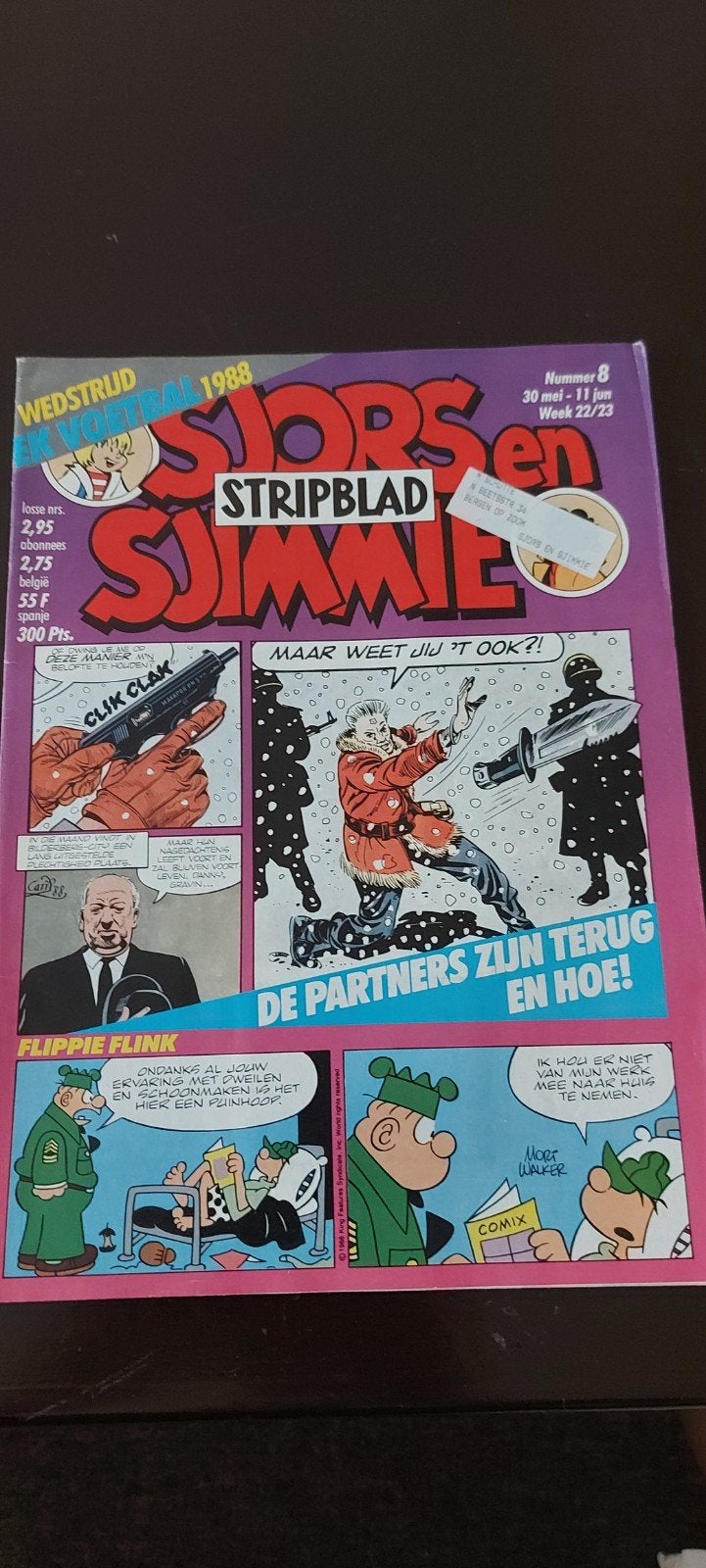 euro 88 panini zakje, Verzamelen, Sportartikelen en Voetbal, Ophalen of Verzenden, Zo goed als nieuw, Buitenlandse clubs, Poster, Plaatje of Sticker