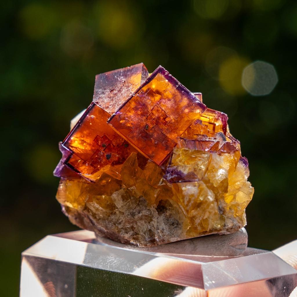 Fluoriet uit Bergmännisch Glück #5, Ophalen of Verzenden, Mineraal