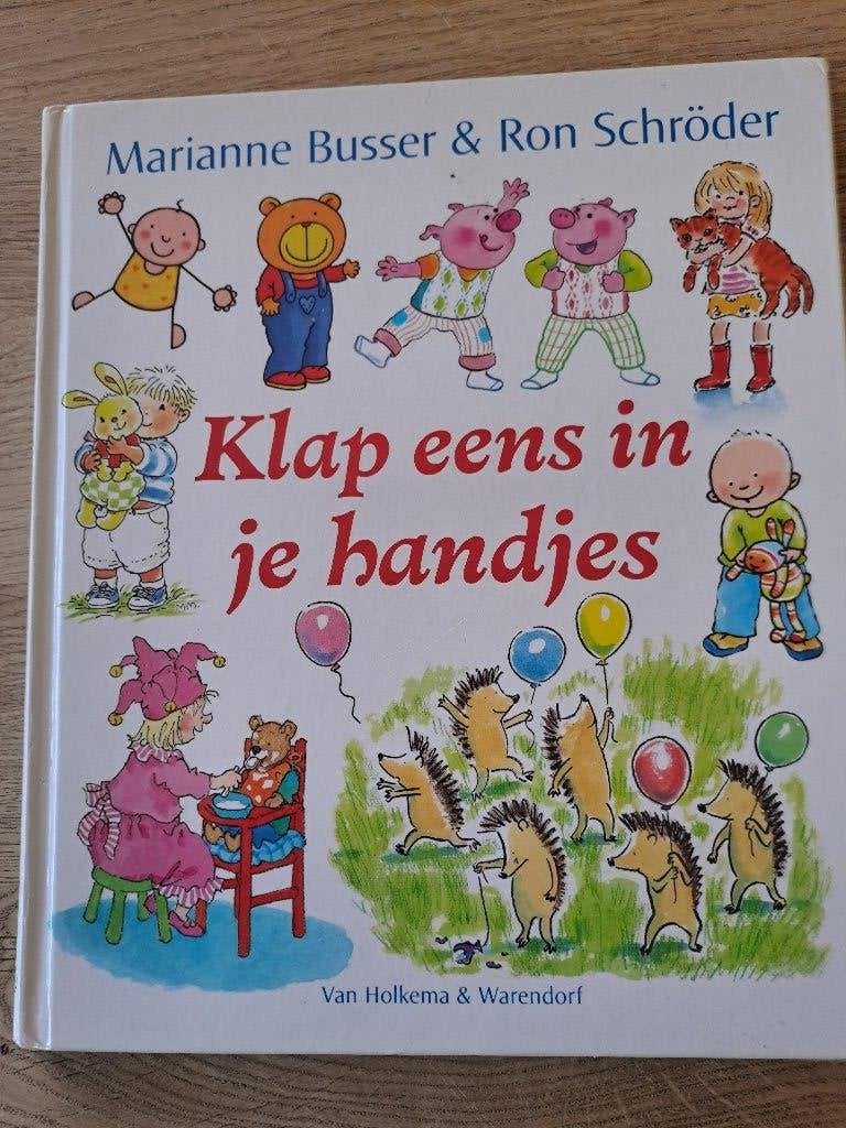KLAP EENS IN JE HANDJES. MARIANNE BUSSER & RON SCHRÖDER, Boeken, Gelezen, Marianne Busser en Ron Schröder, Ophalen of Verzenden