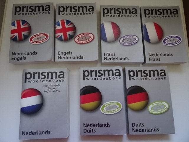 Prisma set Nederlands, Frans, Duits, Engels, Ophalen of Verzenden, Zo goed als nieuw, Prisma of Spectrum, Duits