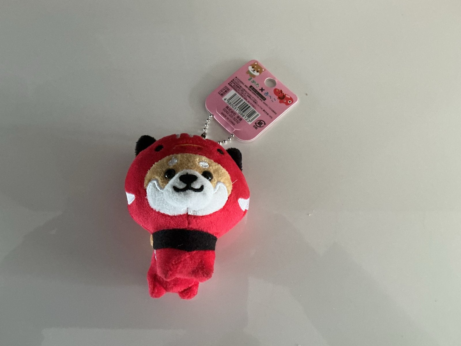 Leuke Japanse Shiba Inu knuffel sleutelhanger, Kinderen en Baby's, Overige merken, Overige karakters, Nieuw, Met label