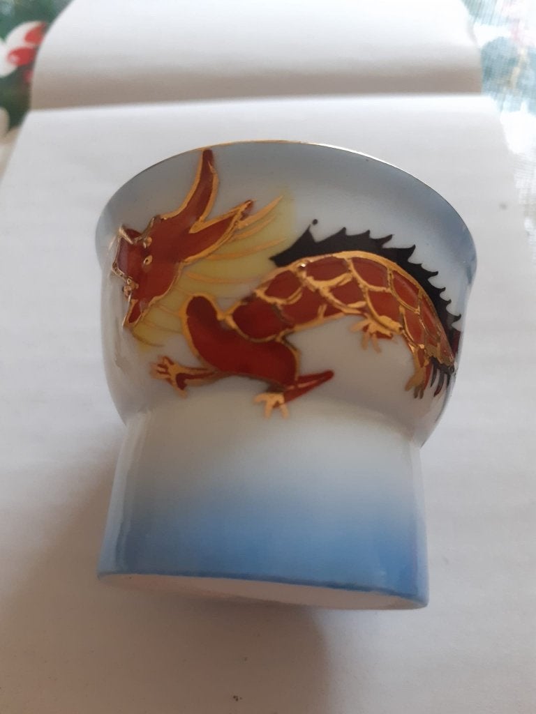 Sake kopjes, Antiek. 2 stuks in 1 koop voor slechts 10 euro, Ophalen of Verzenden
