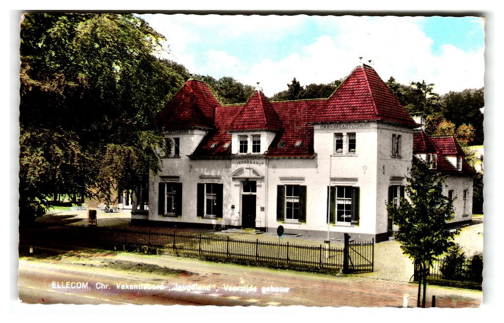 Ellecom, Chr. Vakantieoord "Jeugdland"  - Voorzijde gebouw, Verzamelen, Verzenden, 1960 tot 1980, Gelopen, Gelderland