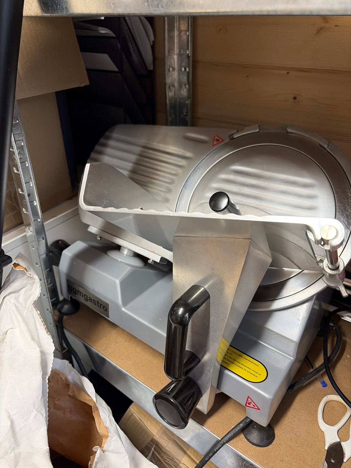 GGM Gastro Deli Slicer - 229€ Perfect voor uw horecazaak, Ophalen