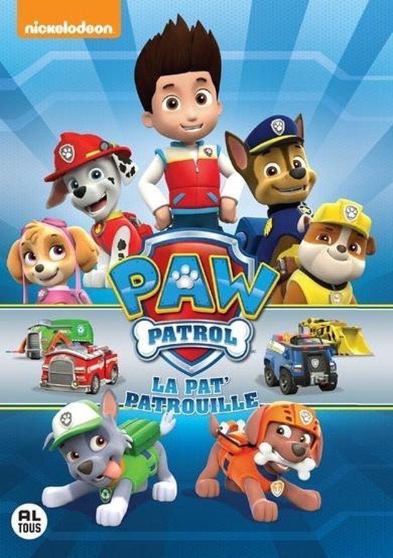 DVD Paw Patrol - Patrouille, Avontuur, Alle leeftijden, Tv-serie, Ophalen of Verzenden
