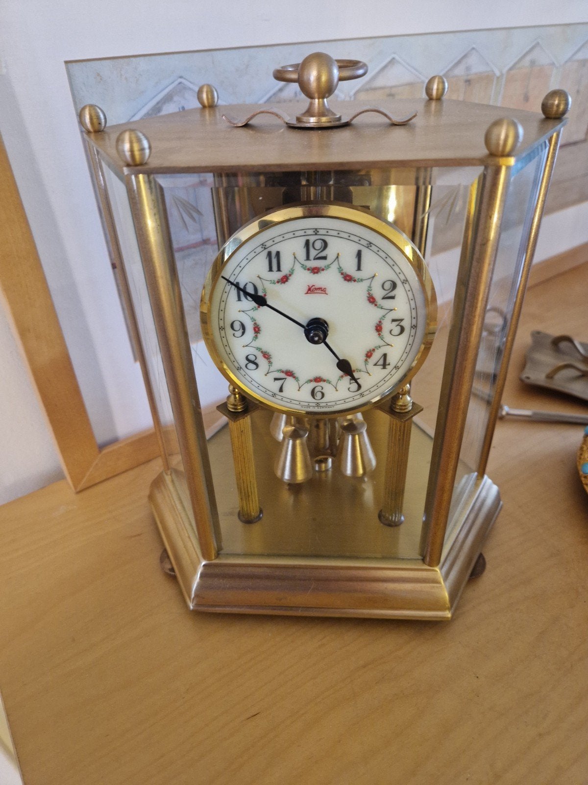 Jaarpendule Koma, Antiek en Kunst, Ophalen of Verzenden