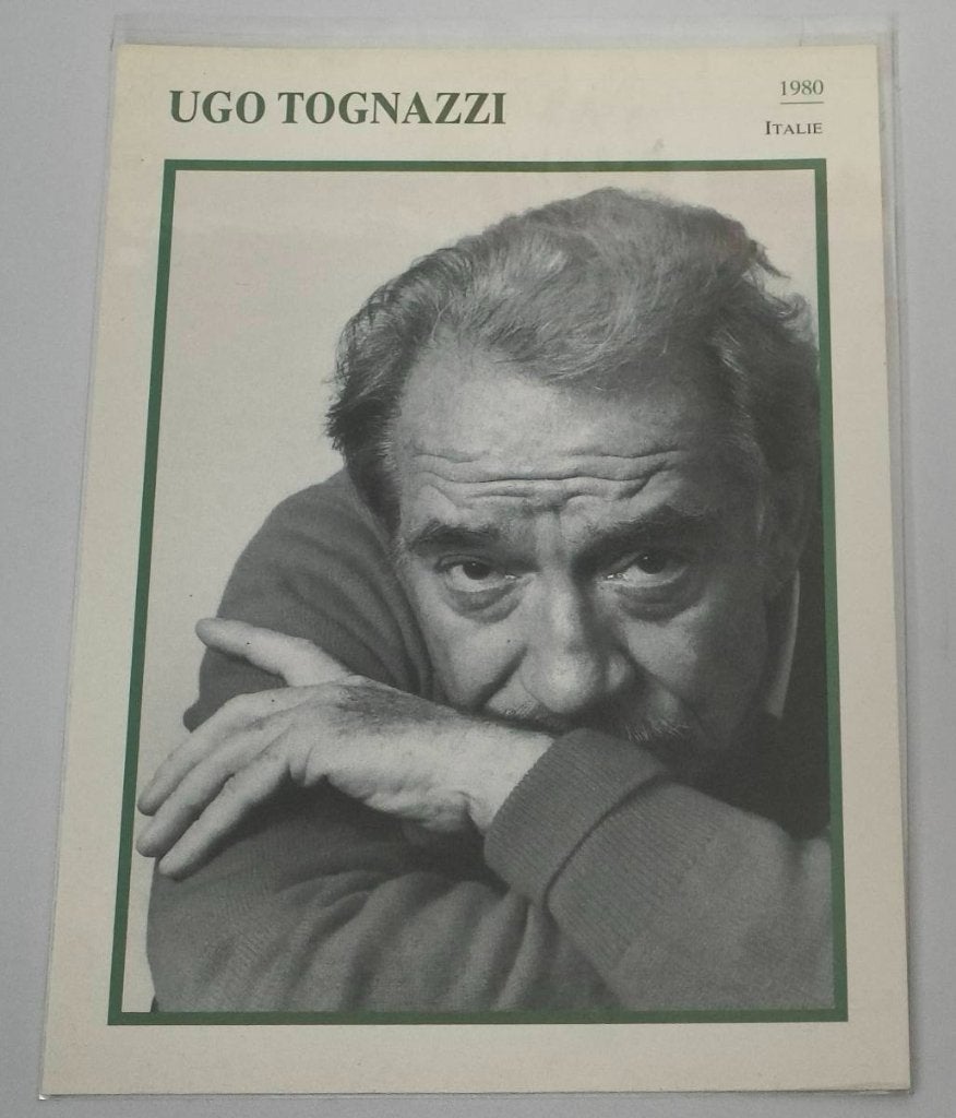 Plaatje Ugo Tognazzi, Ophalen of Verzenden, Nieuw, Foto of Kaart