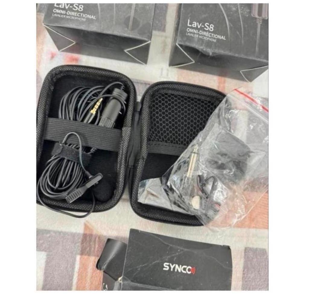 10X partij SYNCO Lav-S8 Lavalier Microphone Microfoon Mic, Overige typen, Nieuw, Ophalen of Verzenden, H