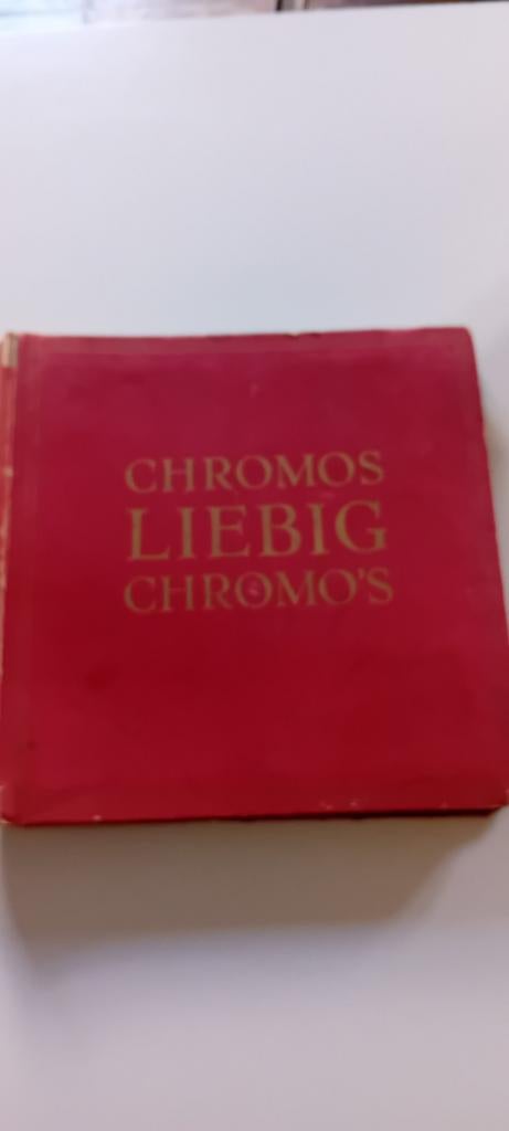 Oud verzamelalbum chromos Liebig, Ophalen of Verzenden