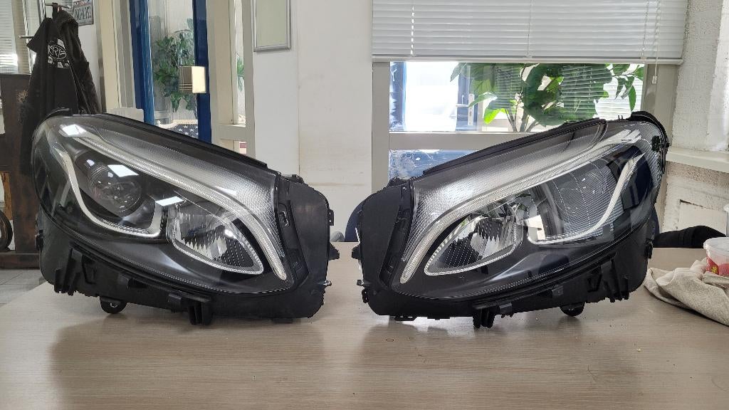 Mercedes glc 253 led koplamp set, Ophalen, Gebruikt, Mercedes-Benz