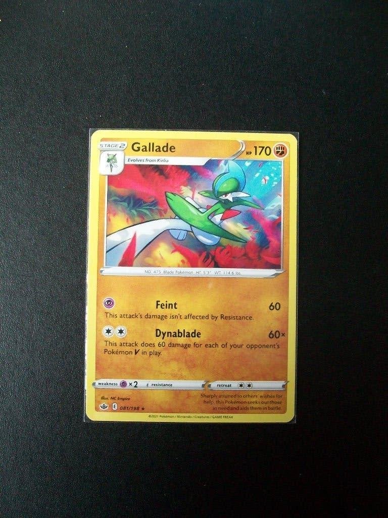 3426. Nieuwe Pokemon Kaart GALLADE hp 170 (081/198), Verzenden, Nieuw, Losse kaart